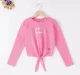 Girls Tie Up Knotted Tshirt