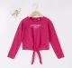Girls Full Sleeves Front Knot Tee