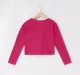 Girls Full Sleeves Front Knot Tee