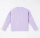 Girls Solid Hi-Neck Rib Tee