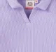 Girls Solid Rib At Neck Tee