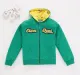 Knit Jacket With Hoodie