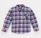 Checks Shirt with Detachable Hood