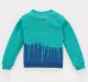 Sweatshirt With Paint Drip Artwork