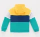 Mock Quilting Hoodie With Print