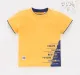 Half Sleeves Mock Layered T-Shirt