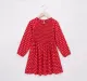 Girls Smocked Printed Dress