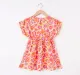 Girls Floral Printed Dress