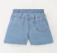 Girls Denim Asymmetric Shorts