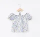 Girls Floral Printed Top