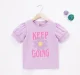 Girls Puff Sleeves T-Shirt