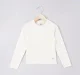 Girls Embroidered Overlap Tee
