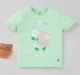 Girls Half Sleeves Printed T-Shirt