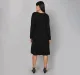 Maternity Knee Length Dress - Black
