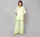Maternity 2 Pc Tie Die Co-ordinate Sets - Green