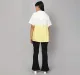 Maternity Tie Die Shirt - Yellow
