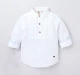 Boys Pintucks Roll-Up Shirt