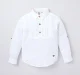 Boys Pintucks Roll-Up Shirt