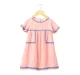 Flared Sleeves Embroidery Dress