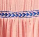 Flared Sleeves Embroidery Dress