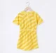 Girls Striped Tie Up Dress