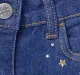Mid Wash Studded Denim