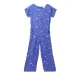 Fish Print Jumpsuit