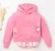 Printed Layered Hooded Sweatshirt
