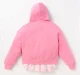 Printed Layered Hooded Sweatshirt