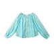 Printed Stripe Raglan Top