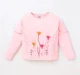 Ruffle Embroidered Tee