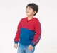 Boys Color Block Hooded Jacket