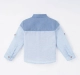 Boys Color-Block Striped Shirt