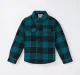 Boys Checks Shirt With Flap Pockets