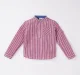 Boys Seer Sucker Strips Shirt