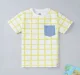 Boys Checkered Tee