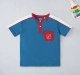 Boys Printed Mock Layering Tee