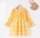 Girls Mix  Match Prints Tier Dress