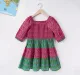 Girls Floral Printed Dress