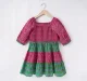 Girls Floral Printed Dress