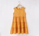 Girls Foil Printed Dress