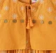 Girls Foil Printed Dress