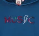 Girls Mix-Match Dress Knit Sweatshirt With Pleated Skirt