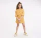 Girls Floral Printed Jumpsuit