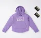 Girls Printed Hoodie