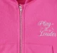 Girls Embroidered Hoodie Jacket
