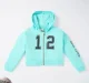 Girls Embroidered Hoodie