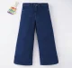 Girls Straight Denim With A Side Slit