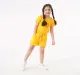 Girls Polka Printed Jumpsuit