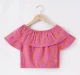 Girls Ikkat Printed Co-Ordinate Set